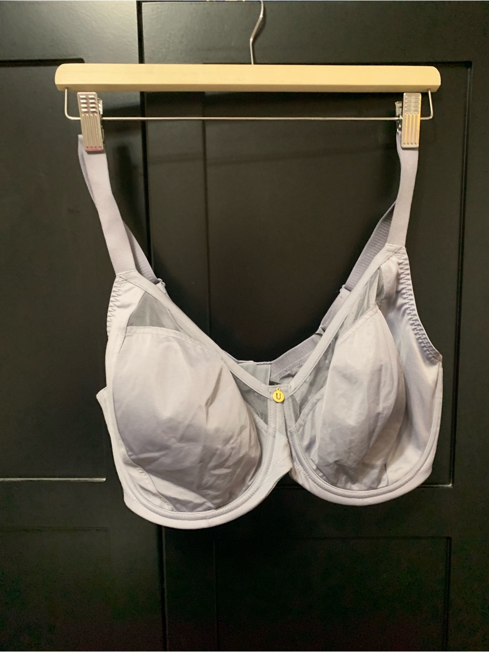 Understance 38G Everyday Full Coverage Underwire Bra in Light Gray